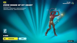 Come Inside Of My Heart | Fortnite Emote
