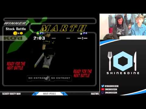 Shine and Dine 2 Pools - ScootyBootyMan (Luigi) vs HaoTwo (Marth)
