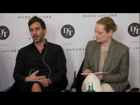Designer for Tomorrow 2012 / Marc Jacobs Interview