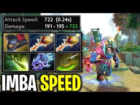 IMBA SPEED JUGGERNAUT FULL AGILITY BUILD +700 MAX ATTACK SPEED | DOTA 2