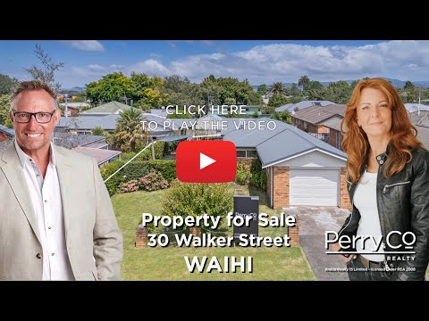 30 Walker St, Waihi, Hauraki, Waikato, 3 Bedrooms, 1 Bathrooms, House