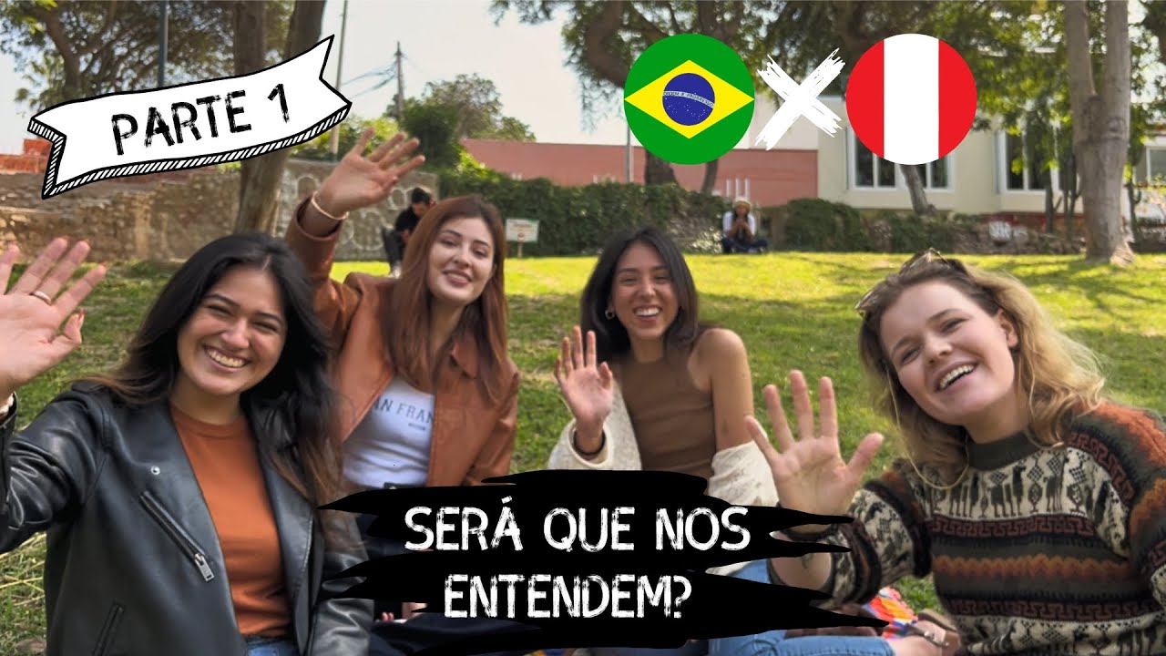 FALANDO PORTUGUÊS COM PERUANOS | LIMA | PERU | PARTE 1 |