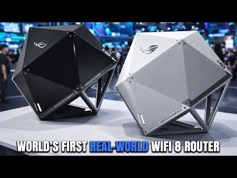 ASUS ROG NeoCore WiFi 8 Router Showcased At CES 2026 - Best Router With AI-Driven Workloads