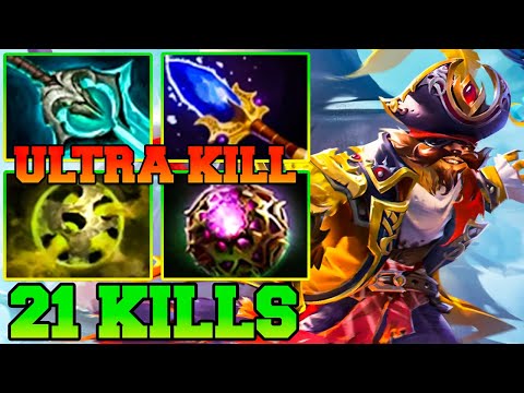 21 Kill Pangolier !! Pangolier Dota 2 Mid Pro Gameplay Build Guide Tips Offlane Tutorial Carry 7.35