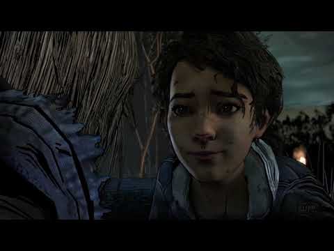 THE WALKING DEAD - Violet kisses Clementine