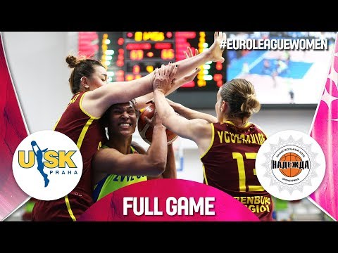 ZVVZ USK Praha v Nadezhda - Full Game - EuroLeague Women 2019