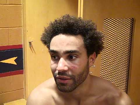 Johnny Oduya Atlanta Thrashers 10-8-10 Interview