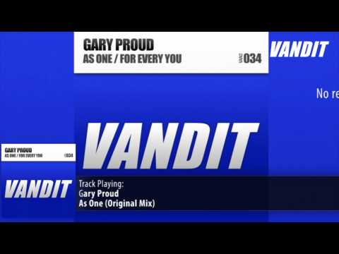 Gary Proud - As One (Original Mix)