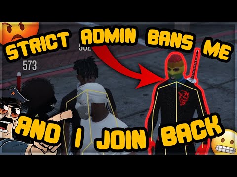 STRICT ADMIN BANS ME FOR RDM AND I JOIN BACK (GTA 5 RP)