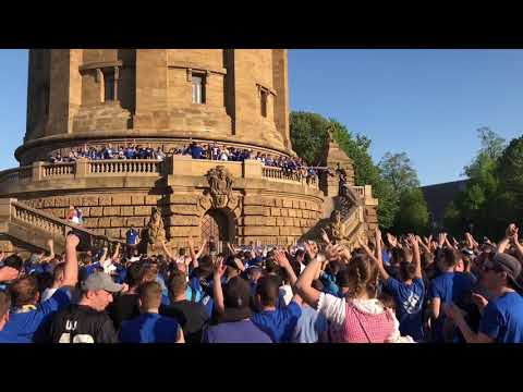 So feiert der SV Waldhof Mannheim den Aufstieg in die 3. Liga