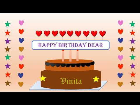 Happy Birthday Vinita