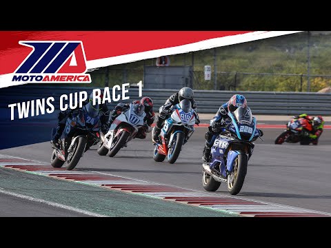 BellissiMoto Twins Cup Race 1 at Circuit of the Americas 2024 - FULL RACE | MotoAmerica