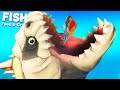 Playing As The PREHISTORIC T-REX Fish! | Feed & Grow Fish