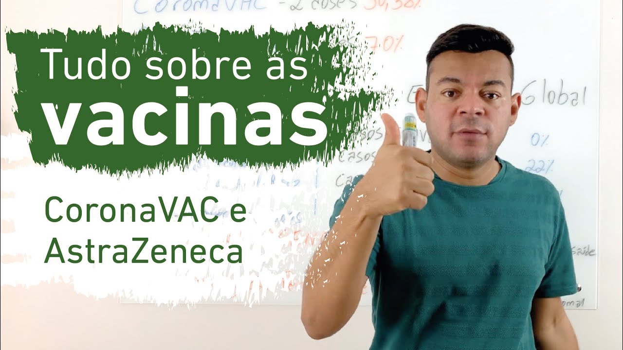 TUDO SOBRE AS VACINAS - CoronaVAC e AstraZeneca