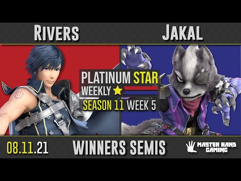 PSW S11:W5 - Rivers (Diddy Kong, Chrom) Vs. Jakal (Wolf) - W Semifinals