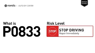 Interpretación dtc p0833