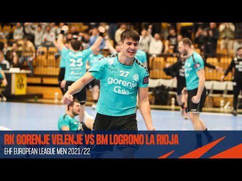 RK Gorenje Velenje vs BM Logrono La Rioja | Highlights | Round 8 | EHF European League Men 2021/22