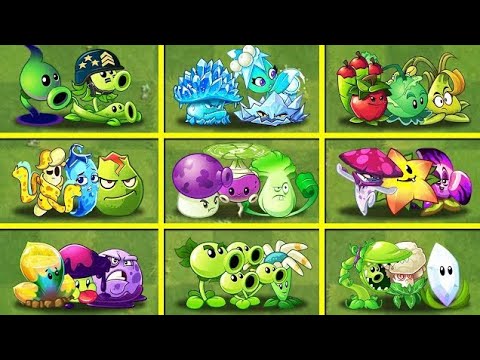 Random 16 Team COLORFUL Plants Battlez - Who Will Win? - Pvz 2 Team Plant vs Team Plant