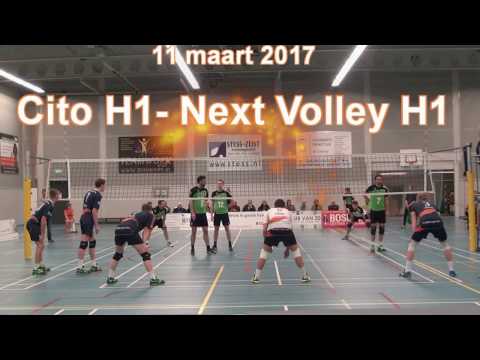 Cito H1 - Next Volley H1 11-03-2017 SET 1