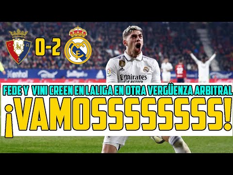 FEDE Y VINICIUS DECIDEN Y ÁLVARO RODRÍGUEZ EN CINCO MINUTOS VALE MÁS QUE MARIANO EN CINCO AÑOS