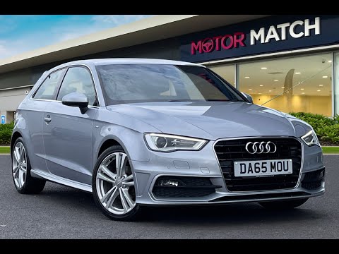 Used 2015 Audi A3 2.0 TDI S line at Chester | Motor Match Used Cars for Sale