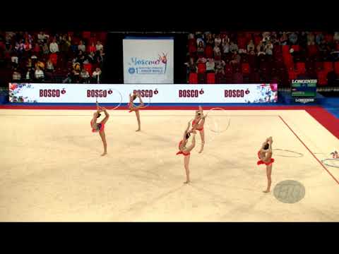 Austria (AUT) - 2019 Rhythmic Junior Worlds, Moscow (RUS) - Qualifications 5 Hoops