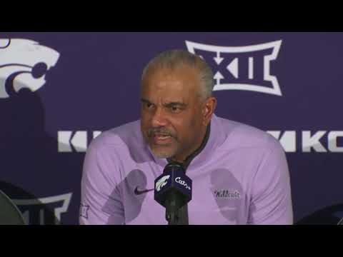 K-State Men's Basketball | Coach Tang Postgame Press Conference (KU)
