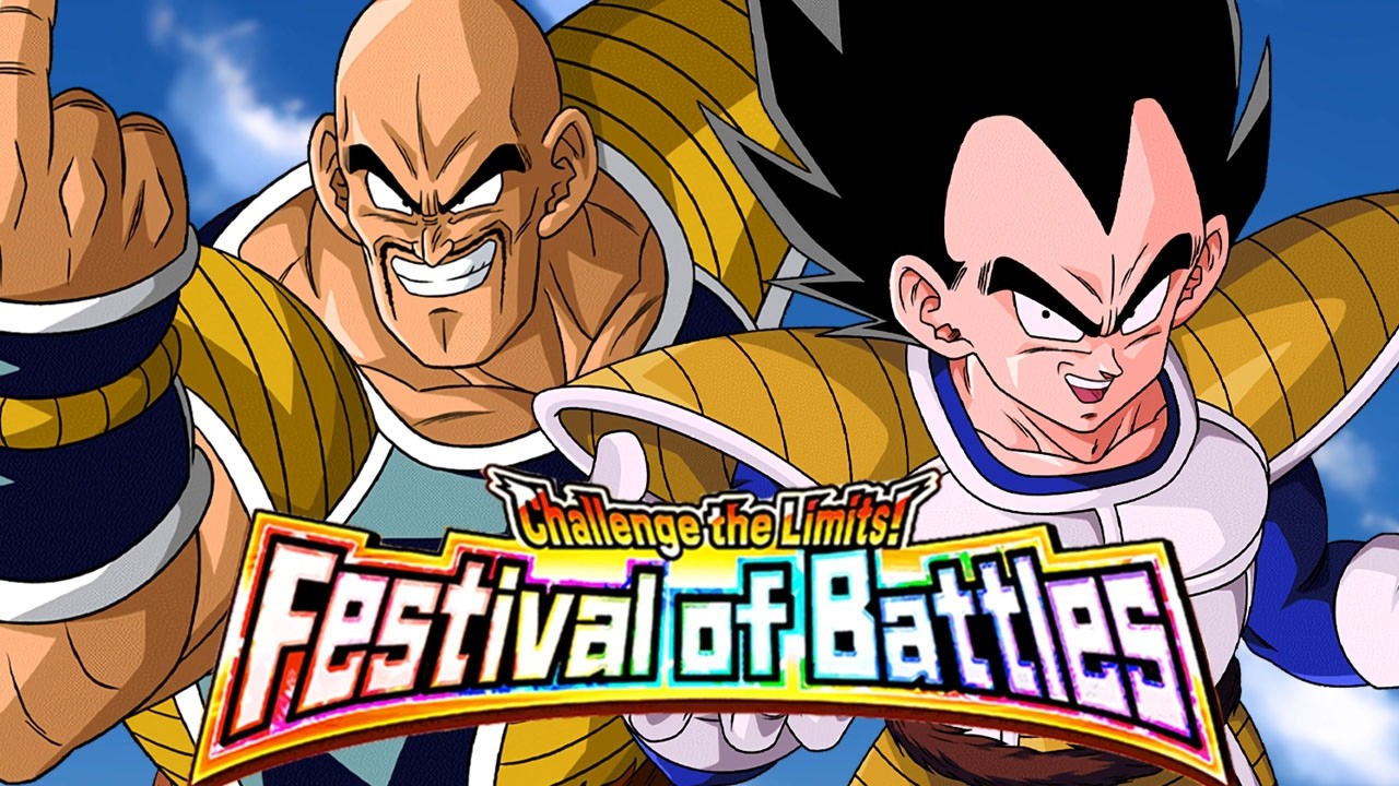 DOKKANFEST AGL VEGETA + NAPPA VS FESTIVAL OF BATTLES! Dragon Ball Z Dokkan Battle
