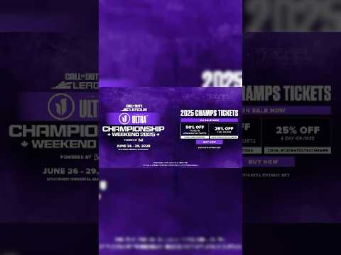 Call of Duty Championship Finals Coming to Canada for the First Time! 🔥#gamers#shorts #shortsfeed