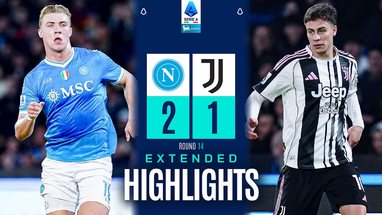 MAXI SINTESI NAPOLI-JUVENTUS 2-1 | EXTENDED HIGHLIGHTS | SERIE A ENILIVE 2025/26