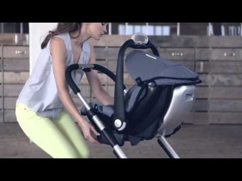 Mutsy 4RIDER LIGHTWEIGHT : carry cot and different seat inserts