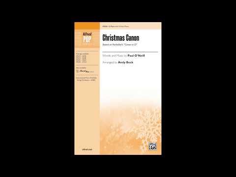 Christmas Canon, arr. Andy Beck (2-Part) – Score & Sound
