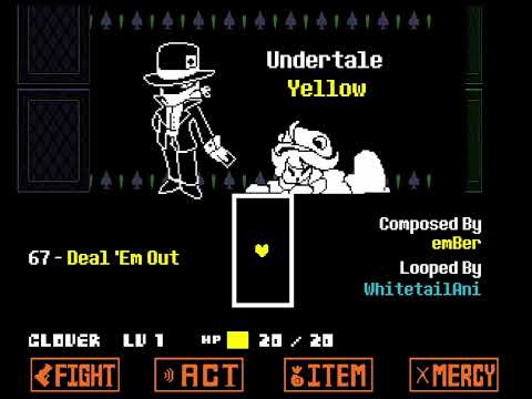 Undertale Yellow - 067 Deal 'Em Out (15 minute loop)