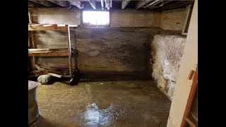 Watch video: Crawlspace Encapsulation and Waterproofing in Barre, Vermont, with Matt Clark's Northern Basement Systems.