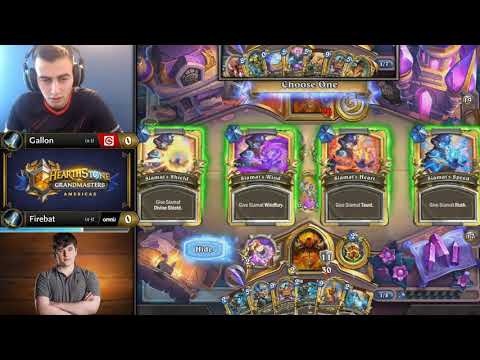 Gallon vs Firebat - Hearthstone Grandmasters Americas S2 2019 - Week 4