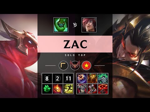 Zac Top vs Sett - VN Grandmaster Patch 25.20