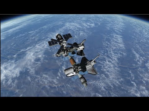 International Skylab - Episode 3 - Shuttles (If History Had Gone Differently - KSP - RSS/RO)