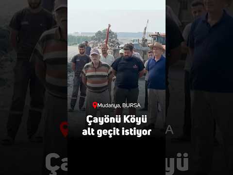 Mudanya Çayönü sakinlerinden yetkililere çağrı: 