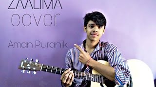 ZAALIMA- Raees(cover) | Shah Rukh Khan | JAM8 | pritam | Mahira khan | reprise ver. by aman puranik