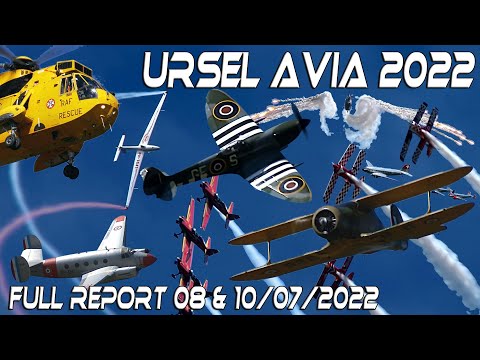 Ursel AVIA Airshow 2022 Full Report .For the first time since 1997 a full airshow again .4Kᵁᴴᴰ