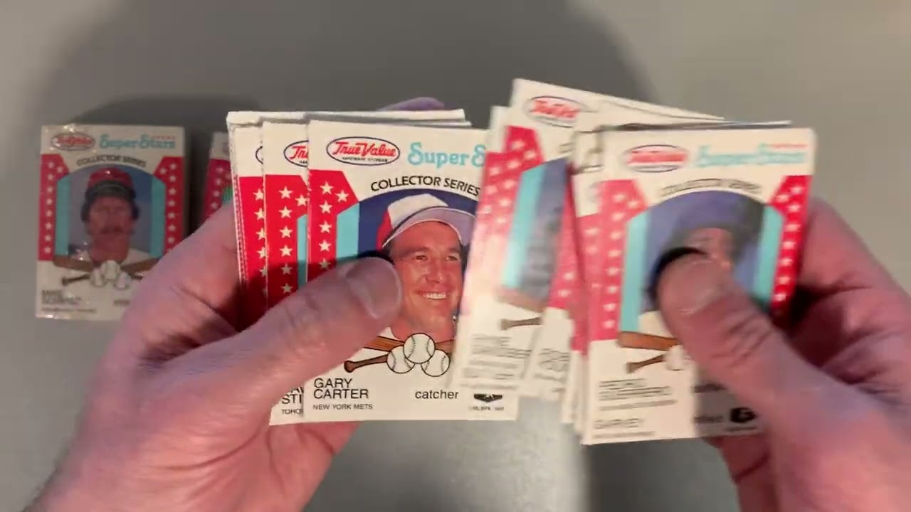 1986 True Value Super Stars - Oddball Baseball Card Set Break!