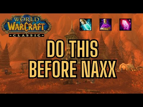 Last Minute Prep For Naxxramas Phase 6 | WoW Classic Anniversary