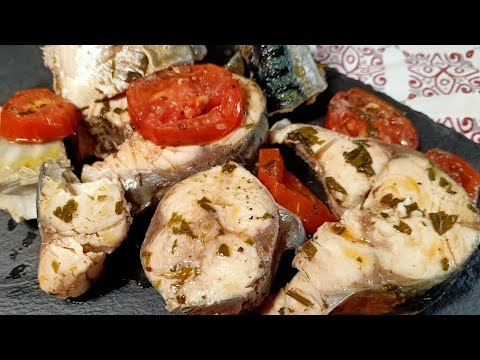 Sgombro da 1 kg al pomodoro fresco in 10 minuti!!!