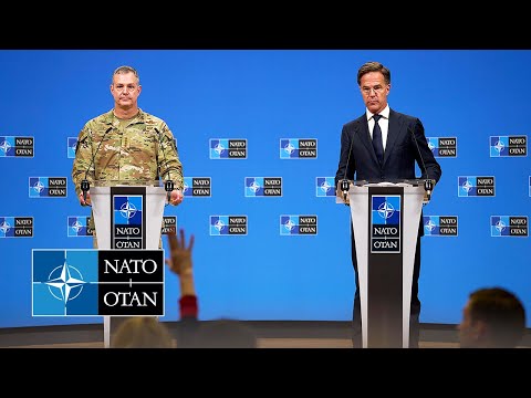 NATO Secretary General with Supreme Allied Commander Europe (SACEUR), 12 SEP 2025