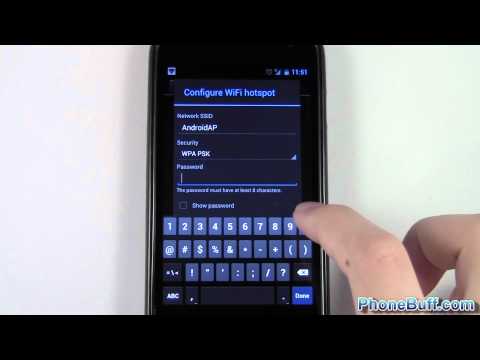 HOW TO VIDEO: Use your Android phone to give you Internet