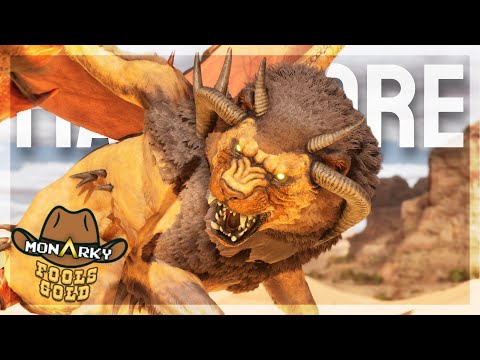 Alpha Manticore vs Fire Wyverns! - ARK: Scorched Earth Ascended