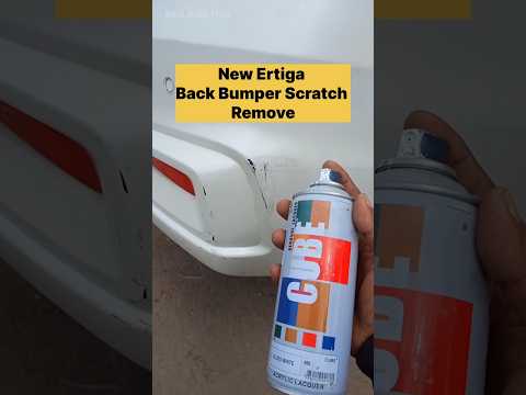 Thumbnail for New Ertiga Back Bumper Scratch Remove | White Spray Paint for Car by Maruti Suzuki, Suzuki, Car