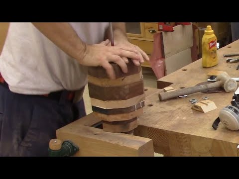 The Woodpecker Ep 209 - Lamp with 8 lithophanes on its shade part 1