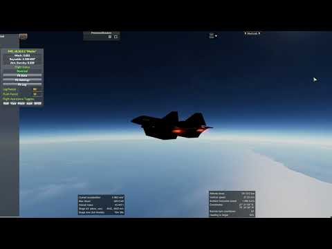 Realism Overhaul in KSP 1.11 - SR-72/Darkstar Testing - Mach 4