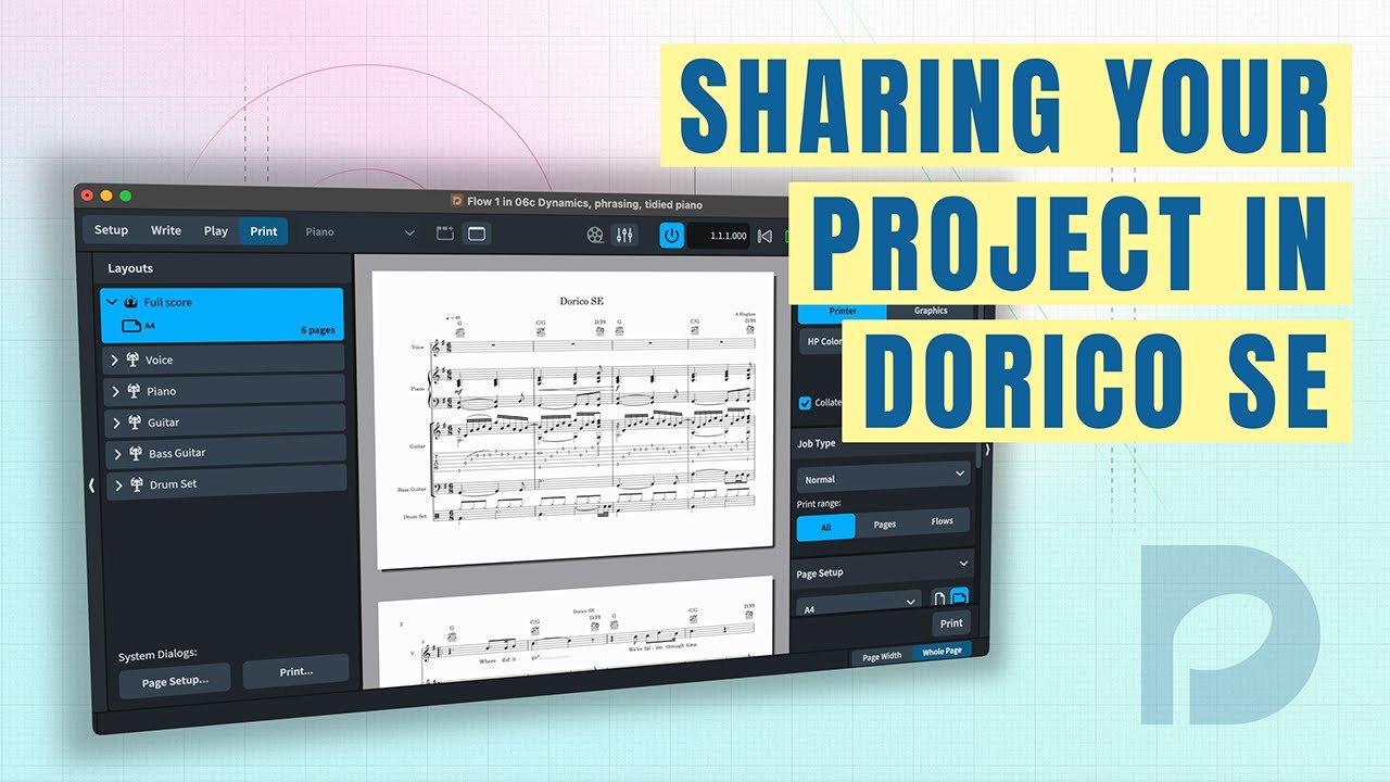 Export Part - Dorico - Steinberg Forums